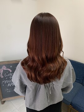 アマネク(AMANEQ by THISCOVER.) pink brown color