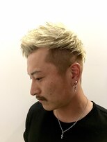 バーバー ハブ(BARBER HAB.) ミルクティーアッシュショート