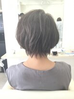 リンク(LINK)&nbsp;ショートボブ×アッシュグレイカラー