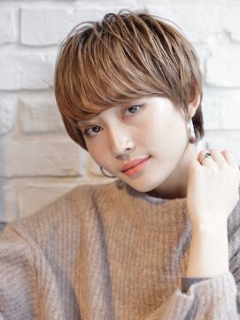 エムスラッシュ 新百合ヶ丘(M.SLASH) 【M.SLASH】ナチュラルショートマッシュウルフ