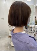 オール世代に◎大人可愛いボブスタイル　ぱつんとボブミニボブ