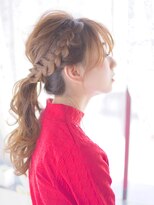 オジコロジ(ojiko.roji)&nbsp;☆月曜営業☆ojiko.超簡単編み込みポニー