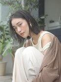 【Salo武庫之荘】ヘルシーボブ#30代#40代#50代#前髪なし
