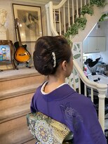 美容室 ティンカーベル&nbsp;きれいめアップ