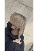 外国人風ブロンド