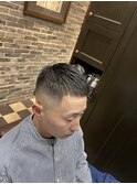 スキンフェード/クロップ/束感ショート<理容室>[メンズ/パーマ/