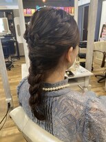 ラシクゼロ 草加駅前(Lashiku Zero)&nbsp;編みおろしパーティーヘア