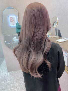 ロンド レア 天神大名店(Lond Le’a) ドレスヘア/ショコラアッシュ/ヘルシースタイル/ふんわりカール