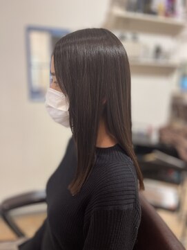 アンジュ ラヴィ(Ange Lavie) ツヤ髪『酸性ストレート』シームレスリケア KG009