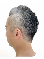 黄ぐまくん美容室 メンズ ベリーショート