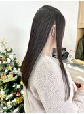 ホワイトグレージュ インナーカラー ケアブリーチ