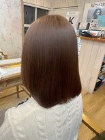 ヘアーサロン リアン 鴻巣店(hair salon Rien) ミディアム/縮毛矯正/ベージュ