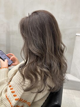 ペスカ 長町南店(pesca) シアーグレージュ シークレットハイライト(OIKAWA)