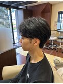 クセを抑えた流し系ショート【堀江/四ツ橋】