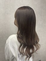 ニーナ ビューティーサロン(NINA Beauty Salon)&nbsp;ナチュラルブラウン×グレージュインナー♪