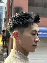 ツーブロ　短髪　爽やか　ビジネス