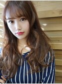 韓国風パーマ/小顔パーマ/ナチュラルウェーブ/巻き髪風パーマ