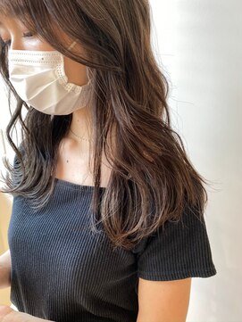 グラムテン 西尾店(gram) ナチュラルブラウン＿透明感カラー＿髪質改善＿ゆるふわ＿36