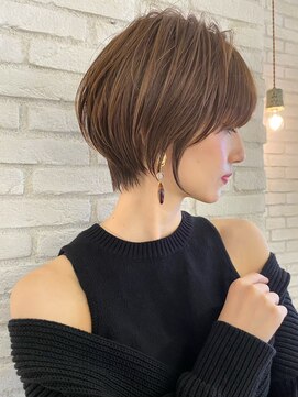 ロンドミラー 博多店(Lond Mirror) くびれショート/大人美人ショート/ショート/ショートヘア/ボブ