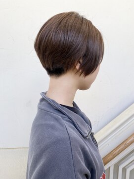 モリオ フロム ロンドン 成増店 【morio成増/一戸】刈り上げ丸みハンサムショート