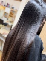 エルバイイエローコーン(ell by YELLOW CORN)&nbsp;シールエクステ/レイヤーカット/韓国/前髪カット/ダークアッシュ