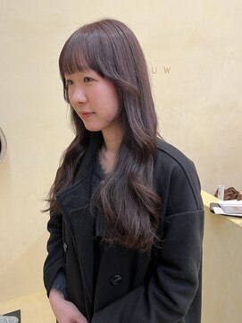 スニュウ(snuw) 【snuw_ayano】韓国ヘア/ラベンダーグレージュ