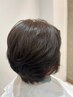 前髪カット+うる艶ミルボンカラー　￥3630