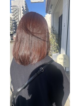 ヨリス(YOLIS.) 【暖色カラー】＃艶カラー＃ピンクレッドカラー