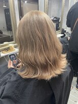 アヤメ 巣鴨店(ayame) ミルクティーベージュ_ブリーチ_巣鴨