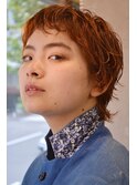 ショートレイヤーパーマ。20代30代