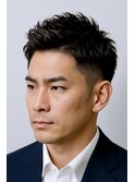 大人ビジネスアップバンク王道刈上げショート20代30代
