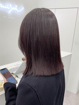 ミッシュバイアーバン(misch by urban.) 【KENTO】髪質改善ストレート×透明感カラー