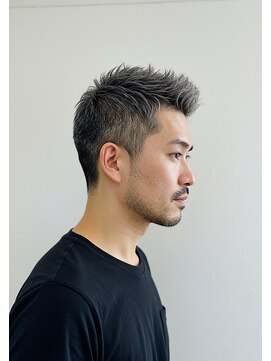 アトラスサロン 札幌大通り(Atras.salon) 札幌/髪質改善/アッシュグレー☆スパイキーショート