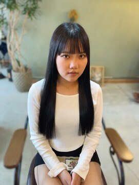 クオン(kuon) モテ髪♪韓国風ツヤロング【シールエクステ】