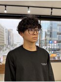 メンズスパイラルパーマ/フェザーパーマ/横浜
