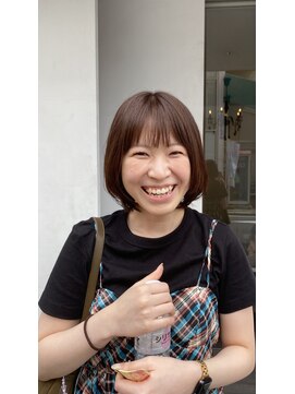 ボブあごライン