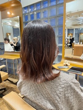 クラップス 金沢文庫店(CLAPS) ツヤの出る暖色カラー◎