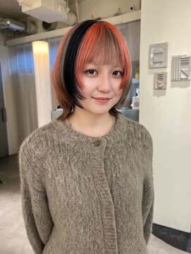 ハコ プラス(HACO+) 【Haco+】Rena_ハッシュカット_ダブルカラー