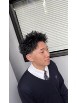スウェルホワイト(SWELL WHITE)&nbsp;スパイキーパーマ