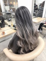 ファンド 千葉(fand) イメチェン前髪グレージュバレイヤージュ