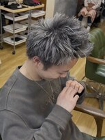 ヘアーフェロー HAIR fellow ハイトーンスパイキーショート