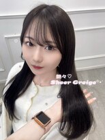 リルミー ミュエナ 大須 矢場町(Lilme myuena)&nbsp;ワンホンレイヤー/ミルクティーブロンド/ダークブルー/名古屋