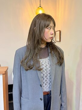 木村美容店 ［木村美容店］　レイヤーカット　ベージュカラー