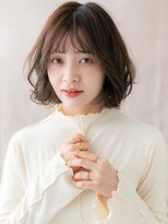 カバーヘア ブリス 北浦和(COVER HAIR bliss)&nbsp;ローライトカラーデジタルパーマハッシュレイヤーボブ30代40代X