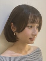 スー 自由が丘(suu)&nbsp;大人ショートボブ丸みショートカットマッシュショート前髪あり