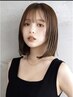 【オープン記念♪】似合わせカット＋艶カラー＋ベース TR￥ 5400→ 4900