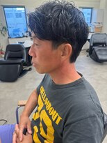 ヌークバイラヴェスト 四日市(neuk by lovest)&nbsp;【neuk服部】ニュアンスパーマアップバングマッシュ
