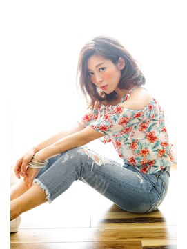 メルクマール(MERKMAL) 抜け感ロブ。