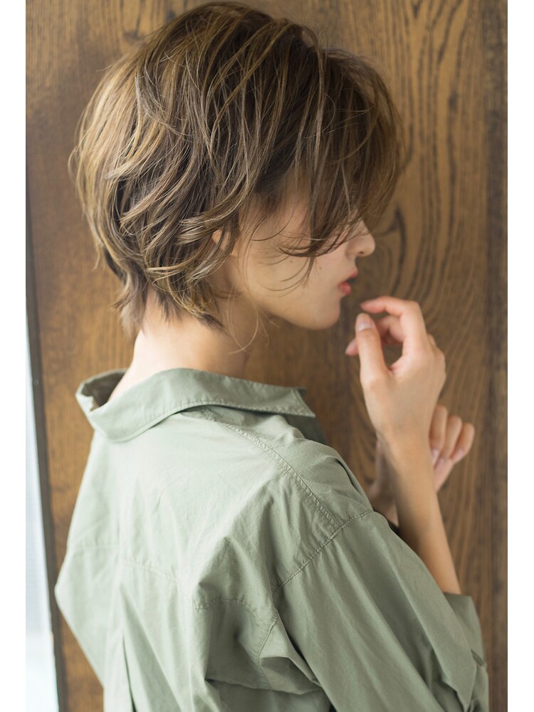 LE》ブルージュヴェールウェーブアシメ似合わせカット：L012556628 