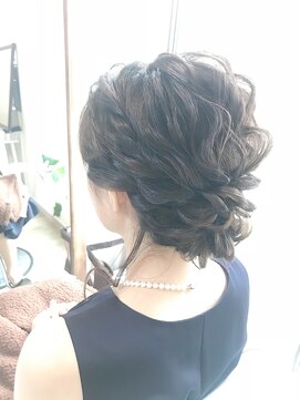 ロカット サロン(Roquat Salon) なみなみふわアップアレンジ【ヘアアレンジ　立川/立川南口】